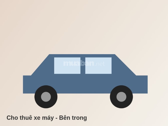 Cho thuê xe máy đi du lịch, xe đầy đủ phụ kiện