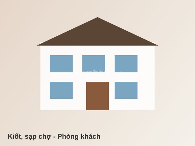 Sang lại kiốt, sạp chợ 78m2, khách quen ổn định