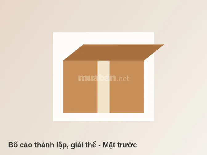 Bố cáo thành lập, giải thể, thông tin chi tiết bên trong, Quận Hoàng