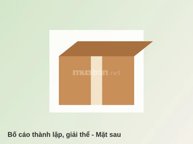 Bố cáo thành lập, giải thể, thông tin chi tiết bên trong, Quận Hoàng